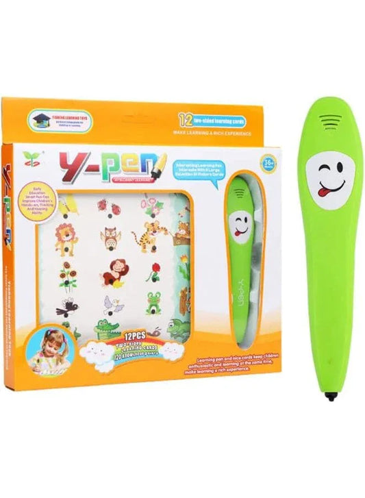 English Learning Book with Smart Learning Pen, Electronic Sound Early Learning Books for Kids Boys Girls, Life Knowledge Preschool Fatio General Trading