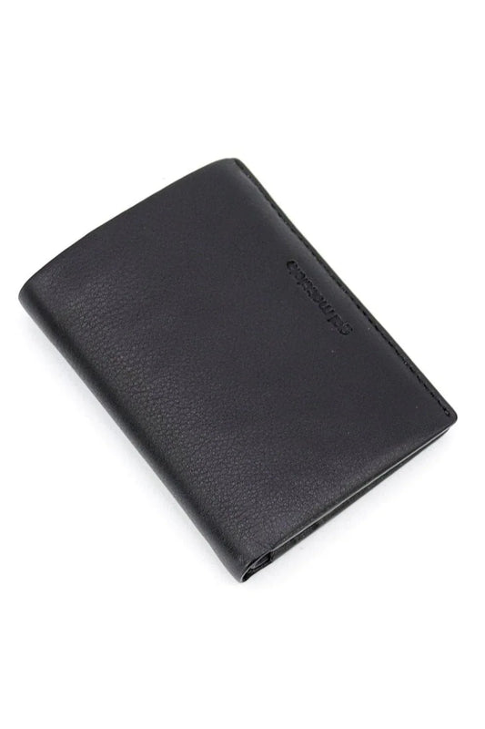 Gai Mattiolo Men's Wallet in Nappa Leather, Equipped With Card Holder, Card-sized Document Holder and Space for Banknotes, Black Fatio General Trading