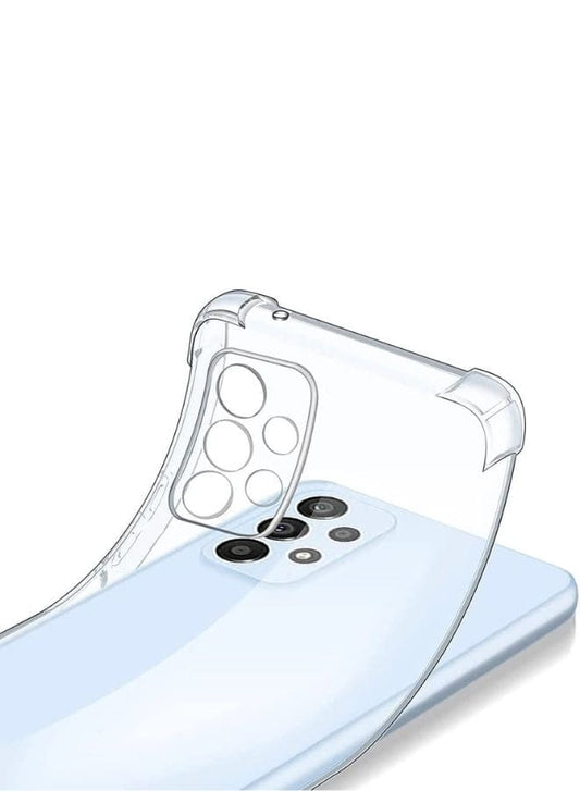 Galaxy A33 5G Back Cover Case | Ultra Clear Soft Case | Best Camera Protection | Inbuilt Dust Plugs & Anti-Slip Grip | Slim & Protective Back Case Cover for Samsung Galaxy A33 5G Clear Fatio General Trading