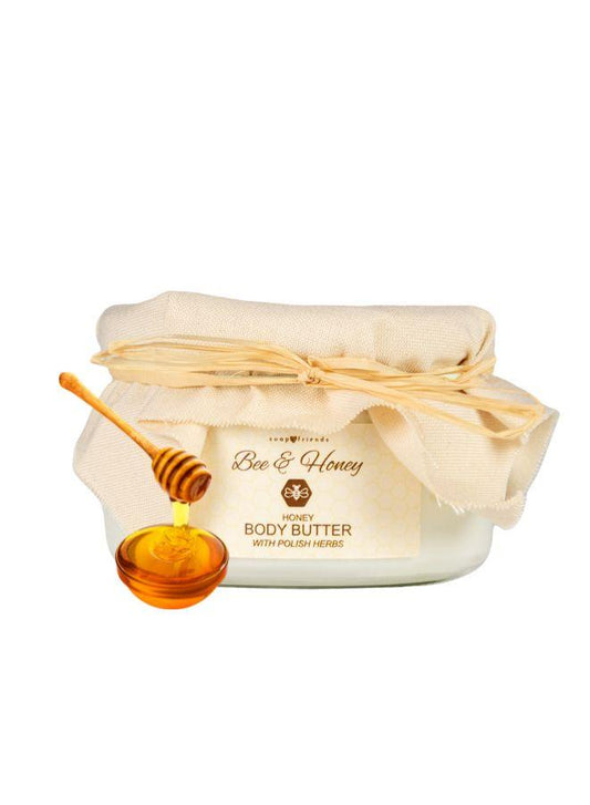 زبدة الجسم المغذية من سوب اند فريندز - زبدة مرطبة للبشرة الناعمة، 200 مل