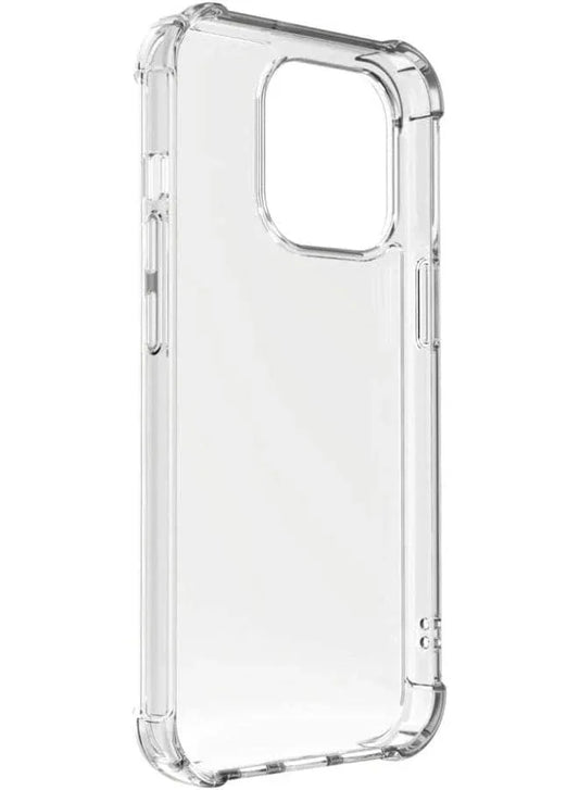 iPhone 14 Case Clear Soft Flexible TPU Anti-Shock Slim Transparent Back Cover with Reinforced Bumper Corners Fatio General Trading