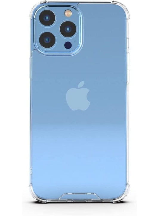 iPhone 14 Max Case Clear Soft Flexible TPU Anti-Shock Slim Transparent Back Cover with Reinforced Bumper Corners Fatio General Trading