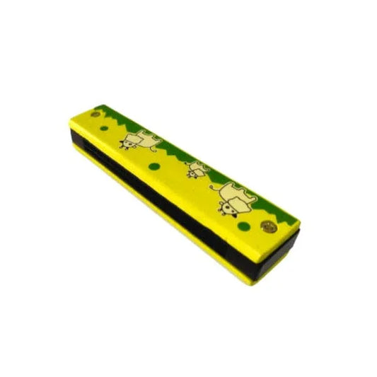 Kids Harmonica Wooden Children Harmonica Toys Colored Printed Diatonic Harmonica Mouth Organ Early Educational Musical Instruments, Design 11 Fatio General Trading