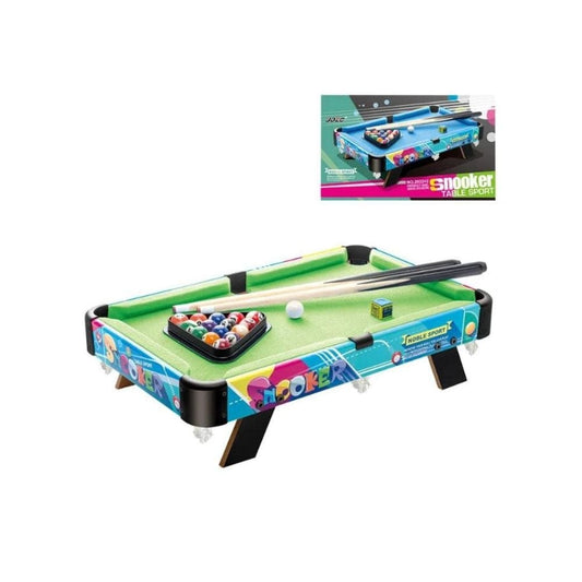 Kids Wooden Snooker Table Classic Tabletop Billiards Parent-child Interaction Indoor Mini Billiards Children's Game Toy Fatio General Trading