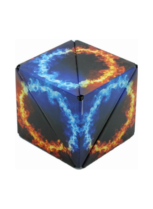 مكعب سحري ثلاثي الأبعاد متغير الشكل، مكعب فيدجيت مع 36 مغناطيس أرضي نادر - يتحول إلى أكثر من 70 شكلاً، تصميم متعدد الألوان 1
