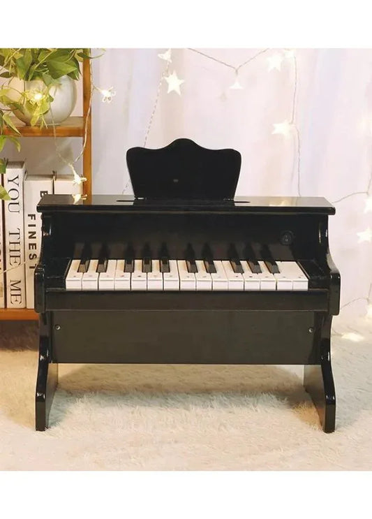 Digital 25 key Wooden Piano for Kids - Educational Toy with Interactive Features
