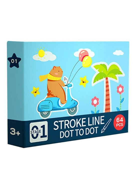 Magical Tracing Workbook Kids's Preschool Educational Toys Erasable Reusable Children's Logical Thinking Training Fatio General Trading