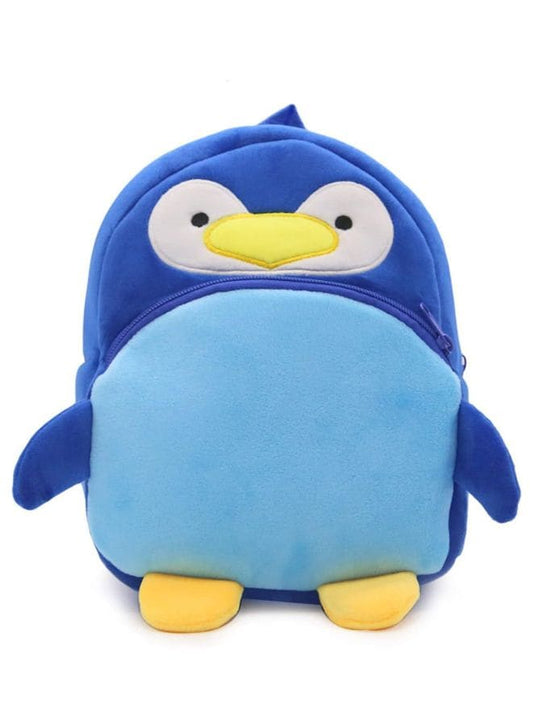 Mini Backpack Kids Cute School Shoulder Bag Toddler Plush Small Backpack Baby Schoolbag Preschool Bag Gift, Penguin Fatio General Trading