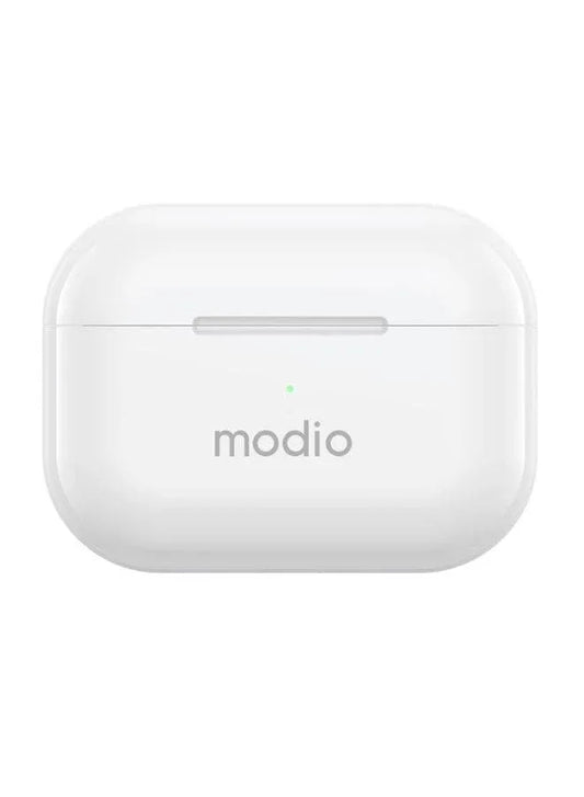 Modio ME8 True wireless stereo headset(White) with free case (Red/Black/Blue) Fatio General Trading