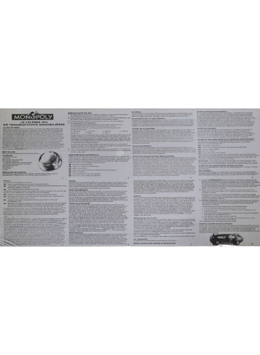 MONOPOLY Board Game French Edition Games & puzzles for Families and Friends Ages 8+ years Classic fantasy Gameplay Fatio General Trading