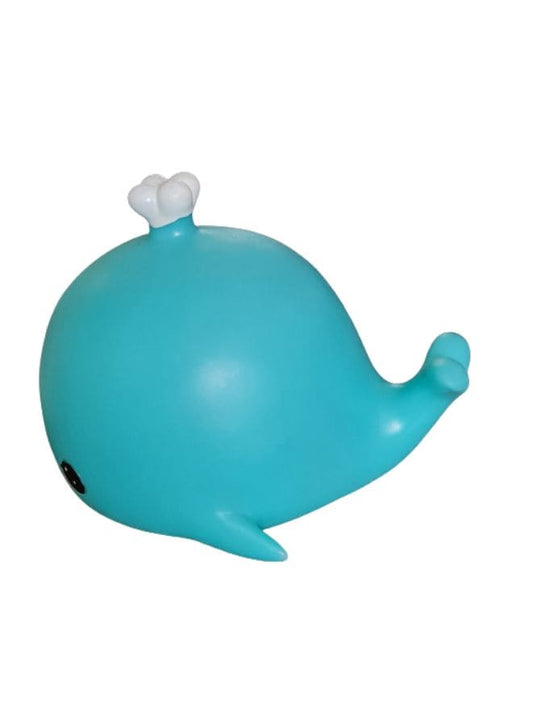 Portable Kids Cartoon LED Night Light Children Bedroom Table Lamp Bedside Moon Star Nightlight Best Birthday Gift for Kids, Home Décor, Kid' Room Decoration, Living Room, Blue Whale Fatio General Trading