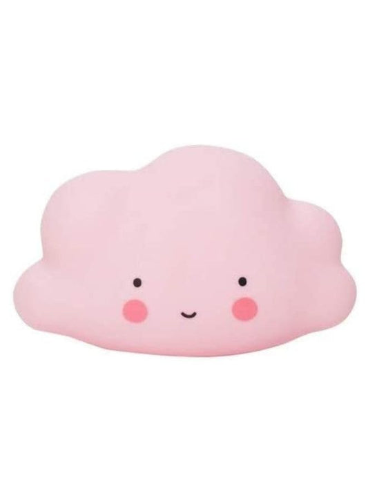 Portable Kids Cartoon LED Night Light Children Bedroom Table Lamp Bedside Moon Star Nightlight Best Birthday Gift for Kids, Home Décor, Kid' Room Decoration, Living Room, Pink Cloud Fatio General Trading