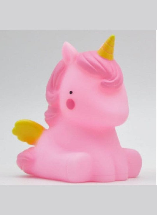 Portable Kids Cartoon LED Night Light Children Bedroom Table Lamp Bedside Moon Star Nightlight Best Birthday Gift for Kids, Home Décor, Kid' Room Decoration, Living Room, Pink Unicorn Fatio General Trading