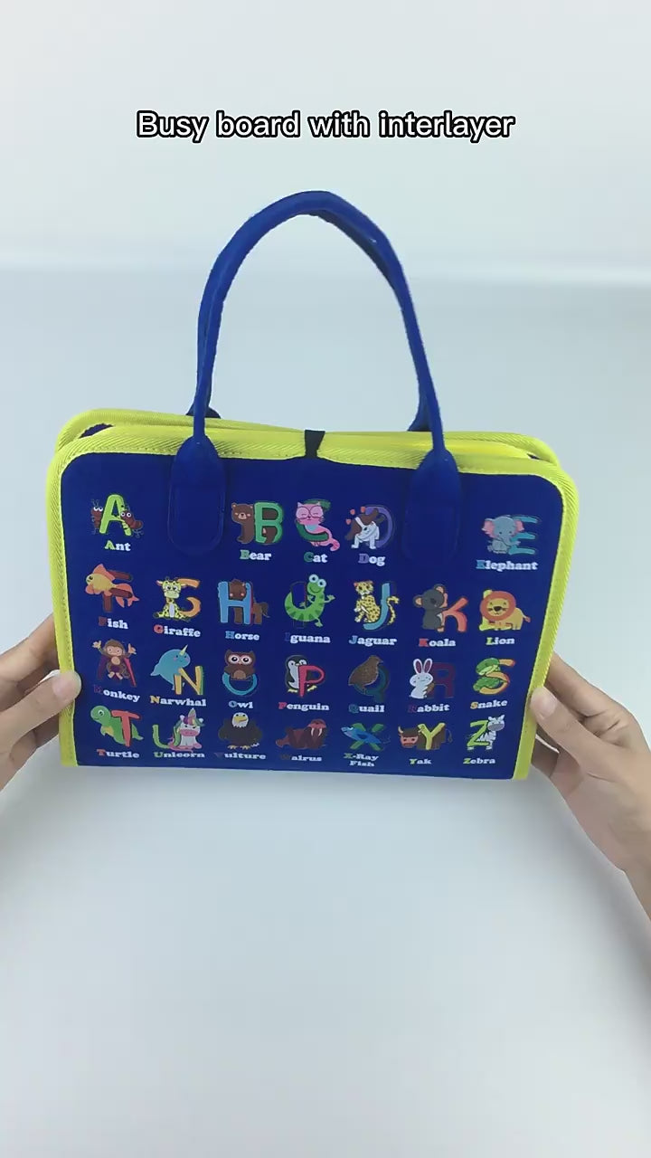 ألعاب تعليمية لأنشطة المهارات الحياتية الأساسية من مونتيسوري، لوحة مشغولة للأطفال الصغار، تعليم المهارات الحياتية الأساسية للأولاد والبنات (28 × 22.7 سم)