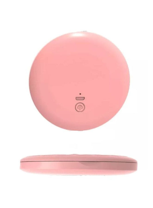 Rechargeable Compact Mirror with Light,1x/5x Magnification, Dimmable Lighted Travel Makeup Mirror,LED Compact Mirror for Purses,Pocket,Touch Switch,Type-c Charging,Daylight,Portable,Handheld, Pink Fatio General Trading