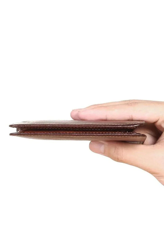 Timeless Leather Wallet for Men - A Must-Have Accessory, Dark Blue Fatio General Trading