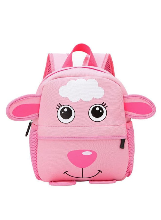 Toddler Backpack for Little Kids Water Resistance Kindergarten Preschool Cute Animal Cartoon Backpacks for Boys and Girls, Goat Fatio General Trading