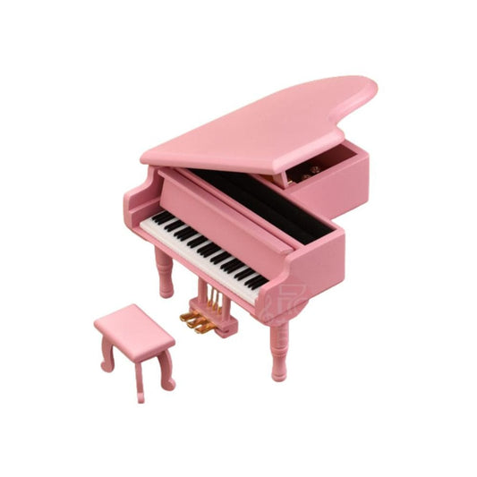 Vintage Windup Wooden Piano Music Box With Classical Music Tunes, Creative, Cute And Romantic Musical Gift for Birthday, Valentine, Christmas Fatio General Trading