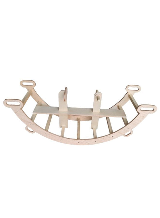 Wooden See-saw, Rocker or Climber for kids, Wooden Kid's Furniture Seesaw for kids aged 2 to 8 years old, Authentic Wooden Kid's Furniture Toy Fatio General Trading