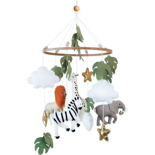 Zoo Animals Baby Crib Nursery Mobile Wall Hanging Decor, Baby Crib Mobile for Infants Ceiling Mobile, Cute and Adorable Hanging Decorations Fatio General Trading