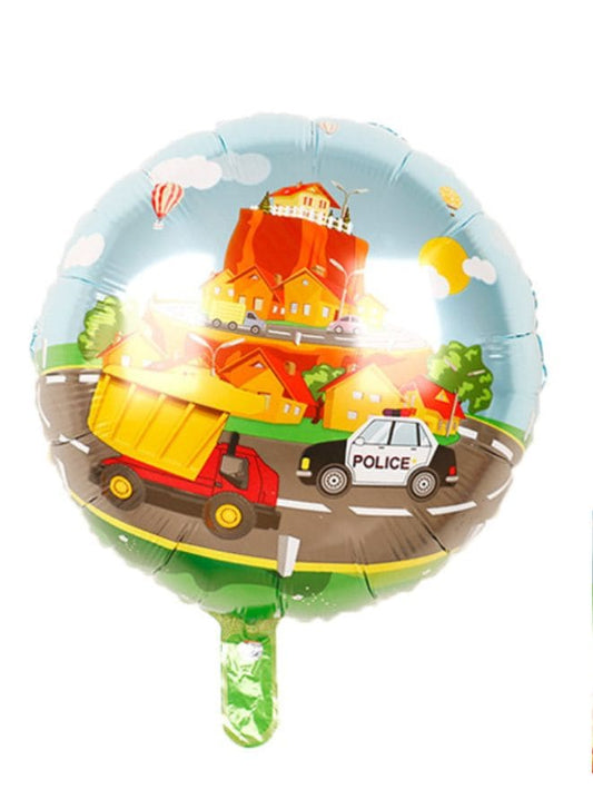 1 pc 18 Inch Birthday Party Balloons Large Size Fireman Foil Balloon Adult & Kids Party Theme Decorations for Birthday, Anniversary, Baby Shower Fatio General Trading