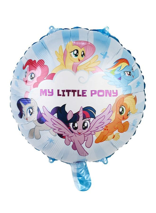 1 pc 18 Inch Birthday Party Balloons Large Size Little Pony Foil Balloon Adult & Kids Party Theme Decorations for Birthday, Anniversary, Baby Shower Fatio General Trading