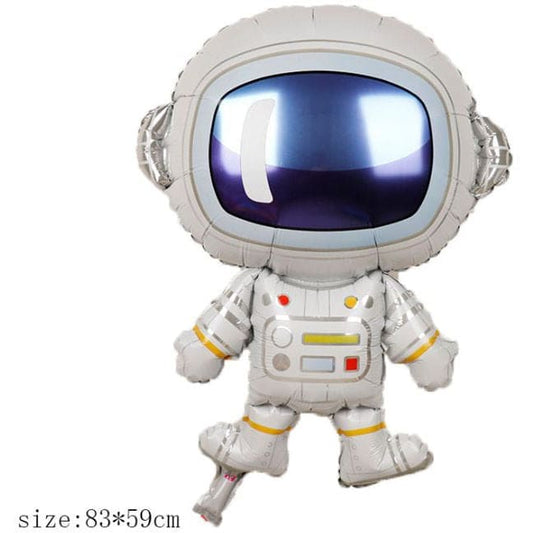 1 pc Birthday Party Balloons Large Size Astronaut Foil Balloon Adult & Kids Party Theme Decorations for Birthday, Anniversary, Baby Shower Fatio General Trading