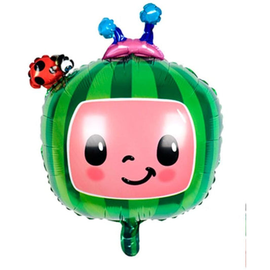 1 pc  Birthday Party Balloons Large Size Cocomelon Double Sided Foil Balloon Adult & Kids Party Theme Decorations for Birthday, Anniversary, Baby Shower Fatio General Trading