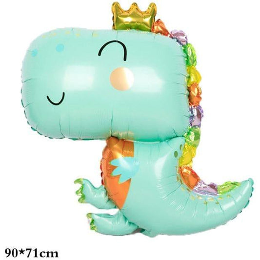 1 pc Birthday Party Balloons Large Size Dinosaur Foil Balloon Adult & Kids Party Theme Decorations for Birthday, Anniversary, Baby Shower Fatio General Trading