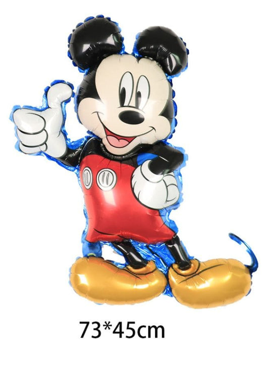 1 pc Birthday Party Balloons Large Size Mickey Character Foil Balloon Adult & Kids Party Theme Decorations for Birthday, Anniversary, Baby Shower Fatio General Trading