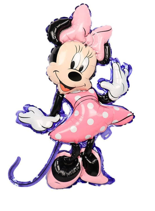 1 pc Birthday Party Balloons Large Size Minnie Mouse Character Foil Balloon Adult & Kids Party Theme Decorations for Birthday, Anniversary, Baby Shower Fatio General Trading