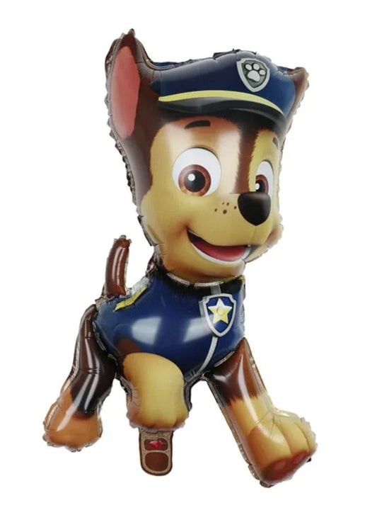 1 pc Birthday Party Balloons Large Size Paw Patrol Chase Foil Balloon Adult & Kids Party Theme Decorations for Birthday, Anniversary, Baby Shower Fatio General Trading