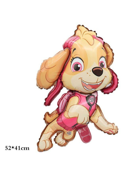 1 pc Birthday Party Balloons Large Size Paw Patrol Skye Foil Balloon Adult & Kids Party Theme Decorations for Birthday, Anniversary, Baby Shower Fatio General Trading