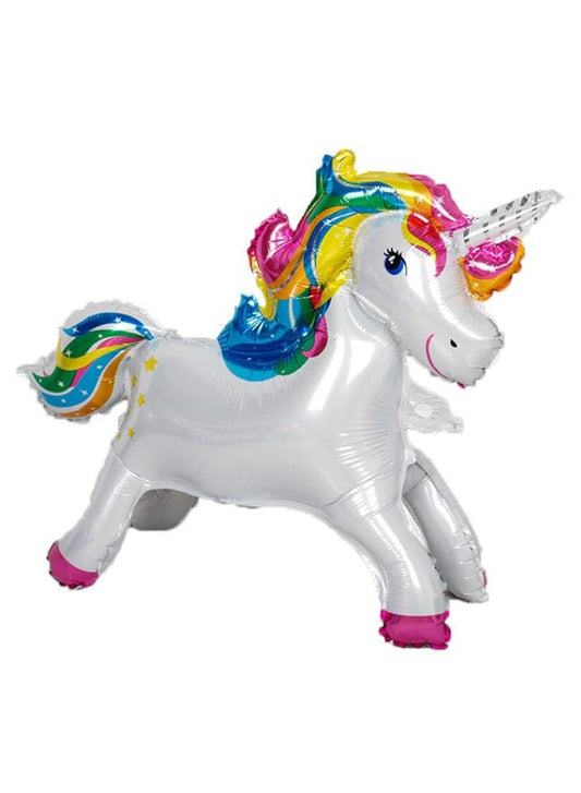 1 pc Birthday Party Balloons Large Size Unicorn Character Foil Balloon Adult & Kids Party Theme Decorations for Birthday, Anniversary, Baby Shower Fatio General Trading