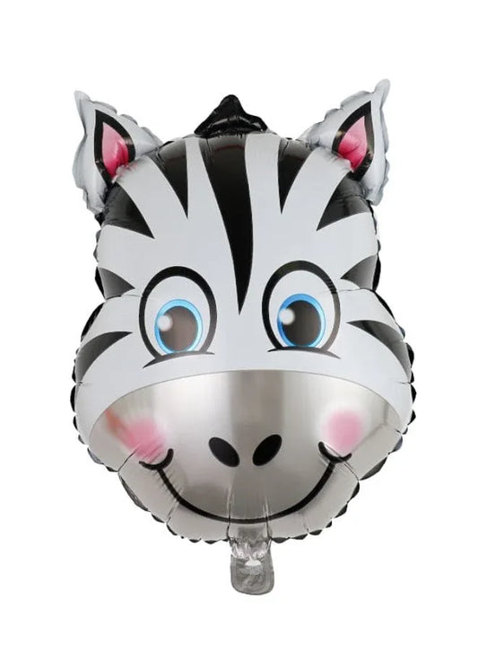 1 pc Birthday Party Balloons Large Size Zebra Foil Balloon Adult & Kids Party Theme Decorations for Birthday, Anniversary, Baby Shower Fatio General Trading
