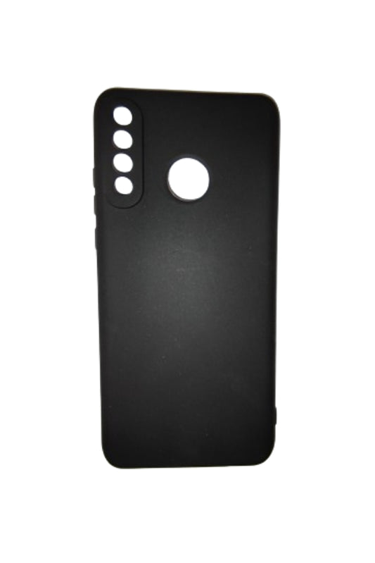 Huawei P30 Silicone Case, Super-Slim, Advanced Shock-Absorbent Scratch-Resistant Silicon Case Cover For Huawei P30, Black Fatio General Trading