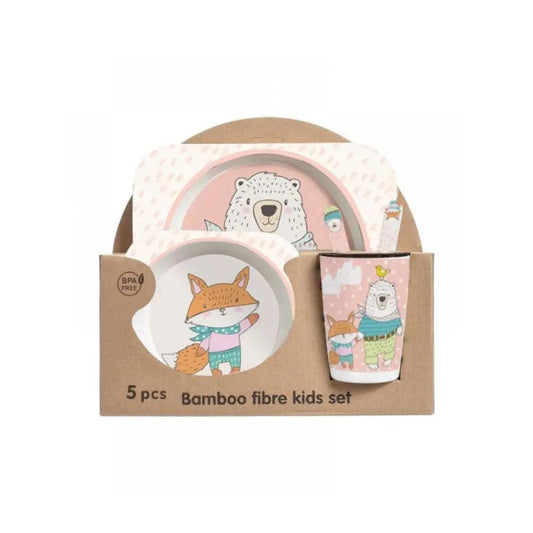 Kids Plates and Bowls Set