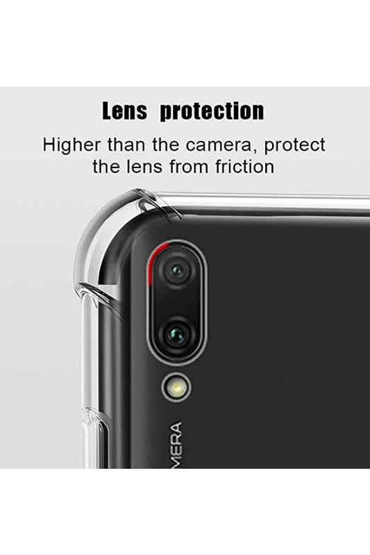 Case For Huawei P20 Lite Case, Super-Slim, Reinforced Corners, Advanced Shock-Absorbent Scratch-Resistant Transparent Tpu Case Cover For Huawei P20 Lite - Clear Fatio General Trading