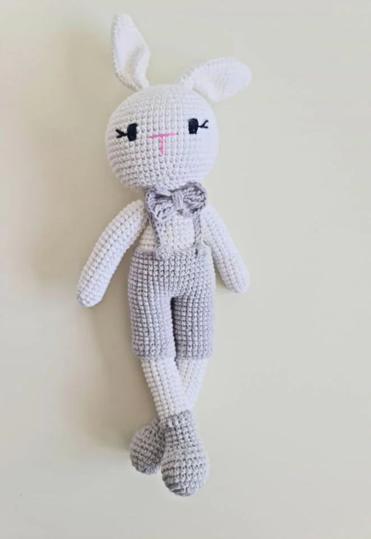 Artisan-Crafted Cotton Crochet Doll: Adorable Amigurumi Plush Toy, 100% Handmade, Perfect for Kids, Collectors, and Thoughtful Gifts