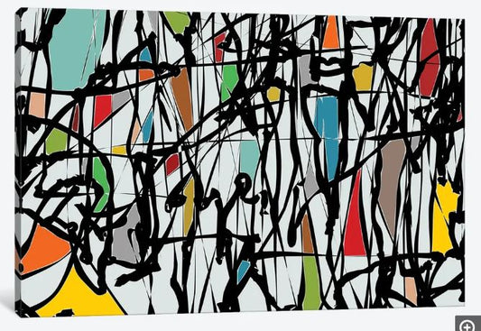 Abstract Wall Decor for Living Room Bedroom Wall Art Paintings Abstract Ink painting Wall Artworks Hang Pictures for Office Decoration, Design 14 - Fatio General Trading