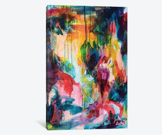 Abstract Wall Decor for Living Room Bedroom Wall Art Paintings Abstract Ink painting Wall Artworks Hang Pictures for Office Decoration, Design 2 - Fatio General Trading