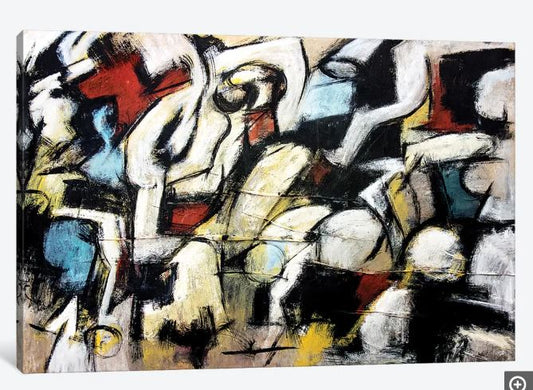 Abstract Wall Decor for Living Room Bedroom Wall Art Paintings Abstract Ink painting Wall Artworks Hang Pictures for Office Decoration, Design 4 - Fatio General Trading