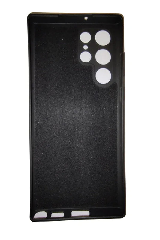 Samsung Galaxy S22 Ultra Silicone Case, Super-Slim, Advanced Shock-Absorbent Scratch-Resistant Silicon Case Cover For Samsung Galaxy S22 Ultra, Black Fatio General Trading