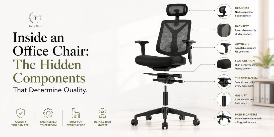 Inside an Office Chair: The Hidden Components That Determine Quality