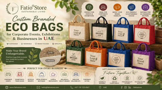 Custom Branded Eco Bags for Corporate Events, Exhibitions & Businesses in UAE