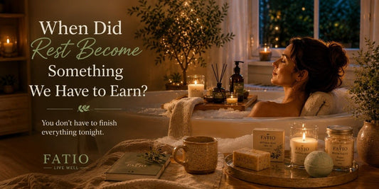 WHEN DID REST BECOME SOMETHING WE HAVE TO EARN?