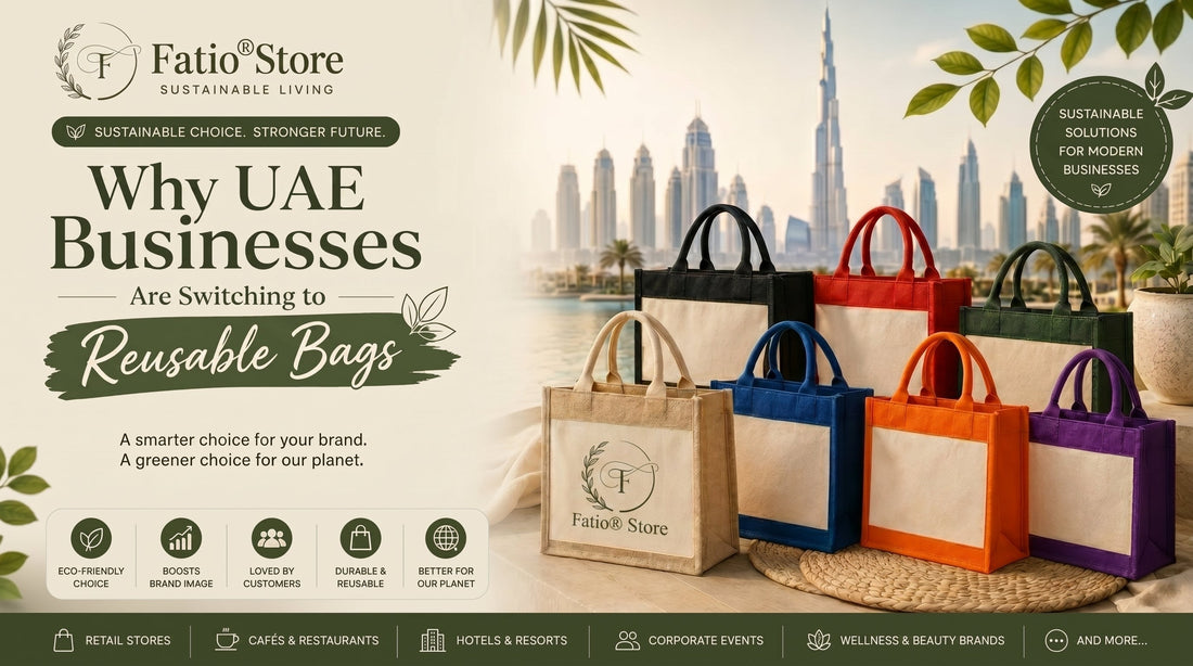 Why UAE Businesses Are Switching to Reusable Bags in 2026