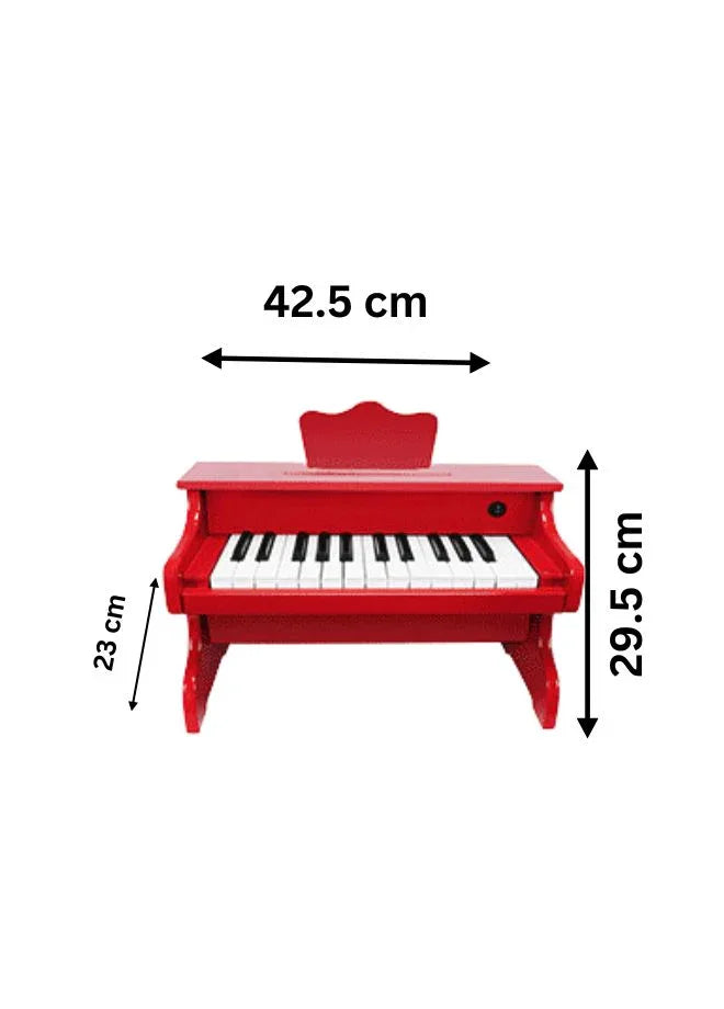 Digital 25 key  Wooden Piano for Kids - Educational Toy with Interactive Features