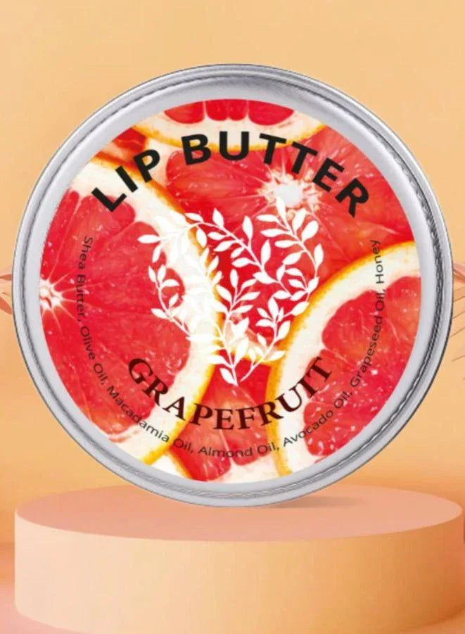 Naturally Crafted Grapefruit Lip Balm for Moisturized Lips, 15ml