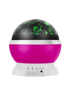 ضوء ليلي للأطفال، جهاز عرض ديناصور - دوران 360 درجة، إضاءة ليلية للأطفال الرضع والنساء، ديكور غرفة نوم الحفلات